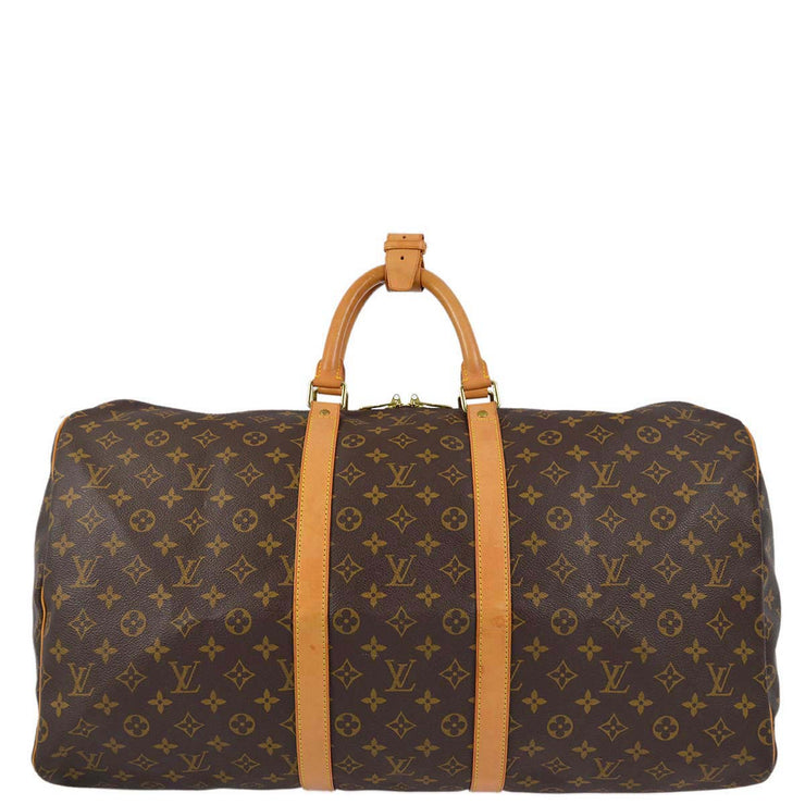 Louis Vuitton 2004 Monogram Keepall 55 Travel Duffle Handbag M41424