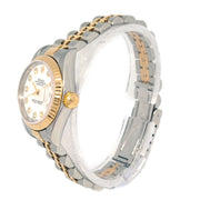 Rolex Oyster Perpetual Datejust Watch 26mm Ref.79173G 18KYG SS Diamond