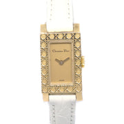 Christian Dior D92-169 Mini La Parisienne Watch 18KYG White