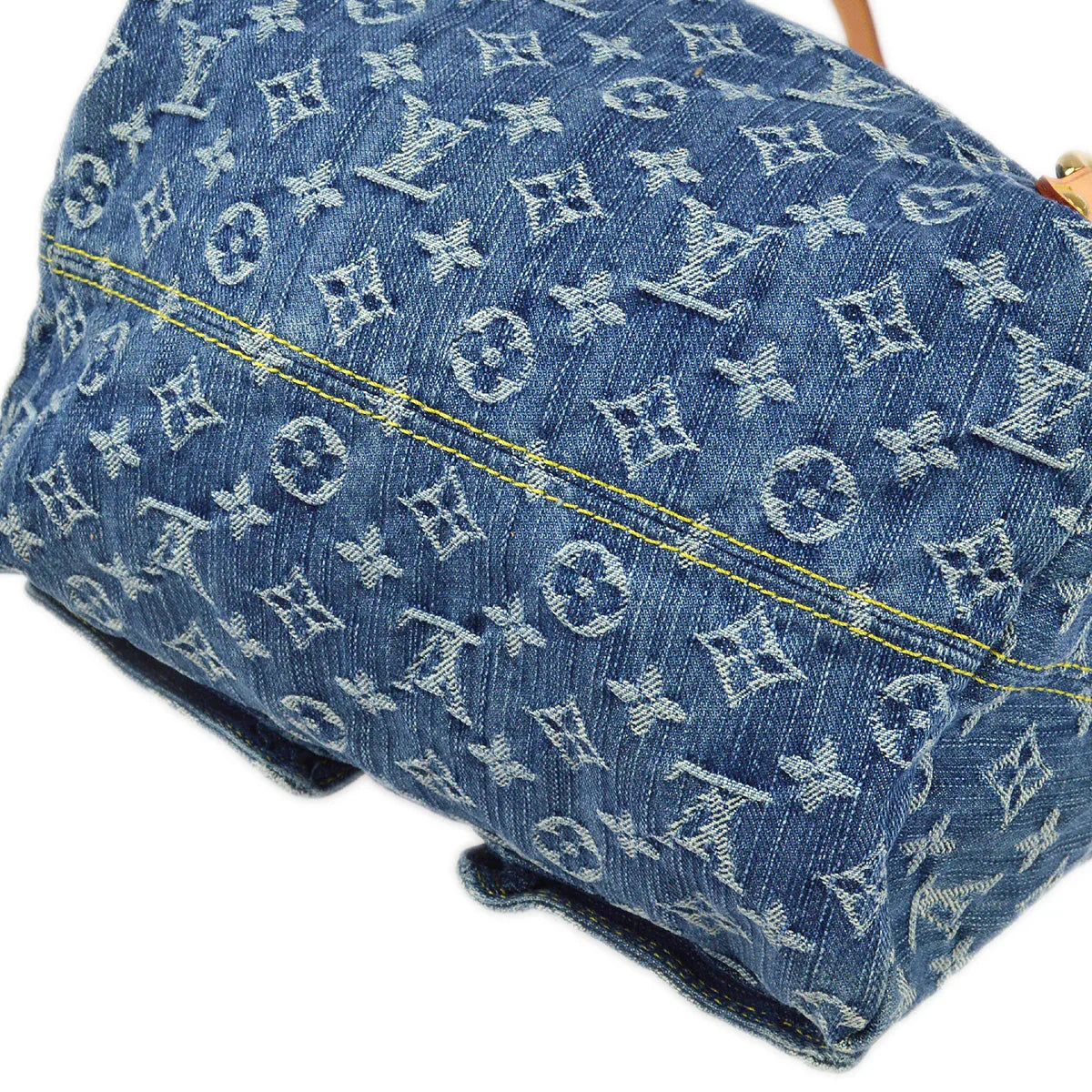 Louis Vuitton 2006 Blue Monogram Denim Sac a Dos GM Backpack M95056