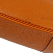 Hermes 2005 Potiron Taurillon Clemence Shoulder Birkin Handbag