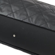 Chanel Black Canvas Paris-Biarritz Tote Handbag