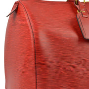 Louis Vuitton 1992 Red Epi Keepall 45 Travel Duffle Handbag M42977