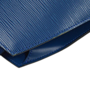 Louis Vuitton 1994 Blue Epi Cluny Shoulder Bag M52255