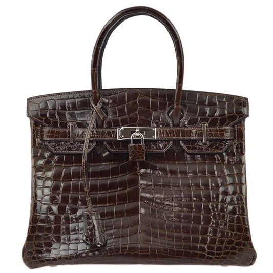 Hermes * 2008 Cocaon Niloticus Birkin 30 Handbag
