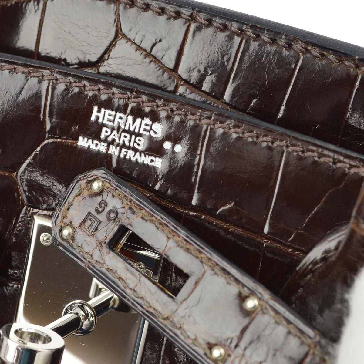 Hermes * 2008 Cocaon Niloticus Birkin 30 Handbag