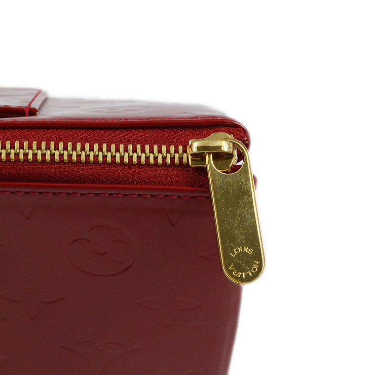 Louis Vuitton 2008 Red Vernis Rosewood Avenue Handbag M93507