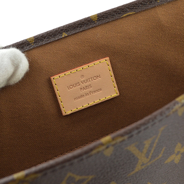 Louis Vuitton 2013 Monogram Sac Plat NM Handbag M40805