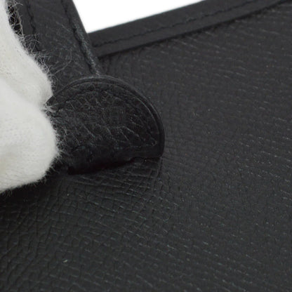Hermes 2004 Black Epsom Evelyne TPM Shoulder Bag