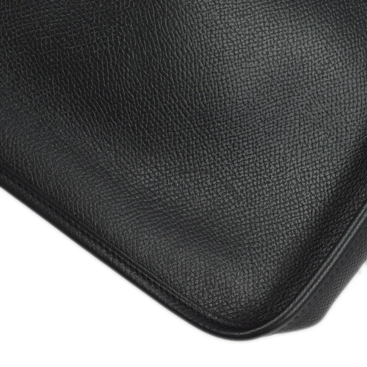 Hermes 2004 Black Epsom Evelyne TPM Shoulder Bag