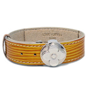 Louis Vuitton Brown Cyber Epi Good Luck Bracelet Bangle M99084