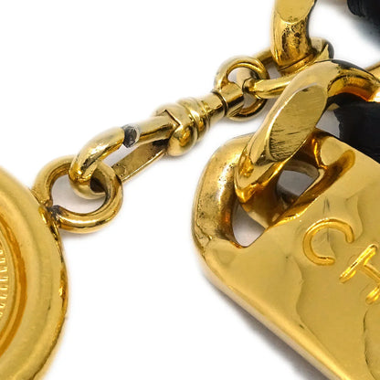 Chanel Medallion Chain Belt Gold Small Good