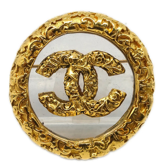 Chanel Gold Brooch Pin 93A