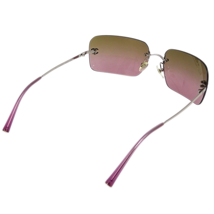 Chanel Sunglasses Eyewear Pink Small Good