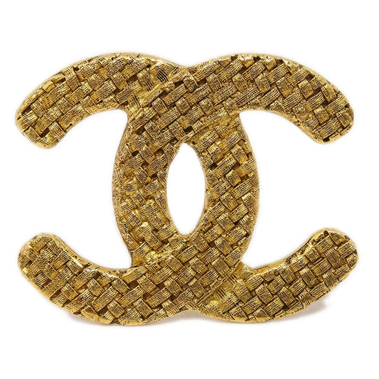 Chanel CC Brooch Pin Gold 29/1262