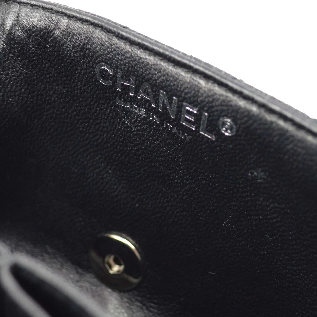 Chanel * 2006-2008 Black Caviar East West Shoulder Bag