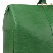 Louis Vuitton 1992 Green Epi Keepall 45 Travel Duffle Handbag M42974