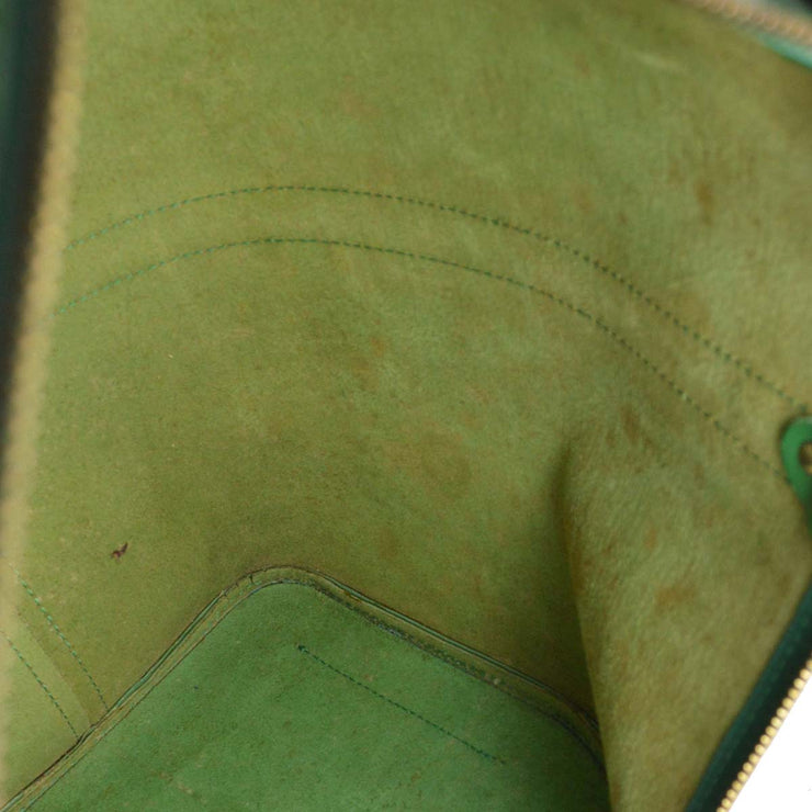 Louis Vuitton 1992 Green Epi Keepall 45 Travel Duffle Handbag M42974