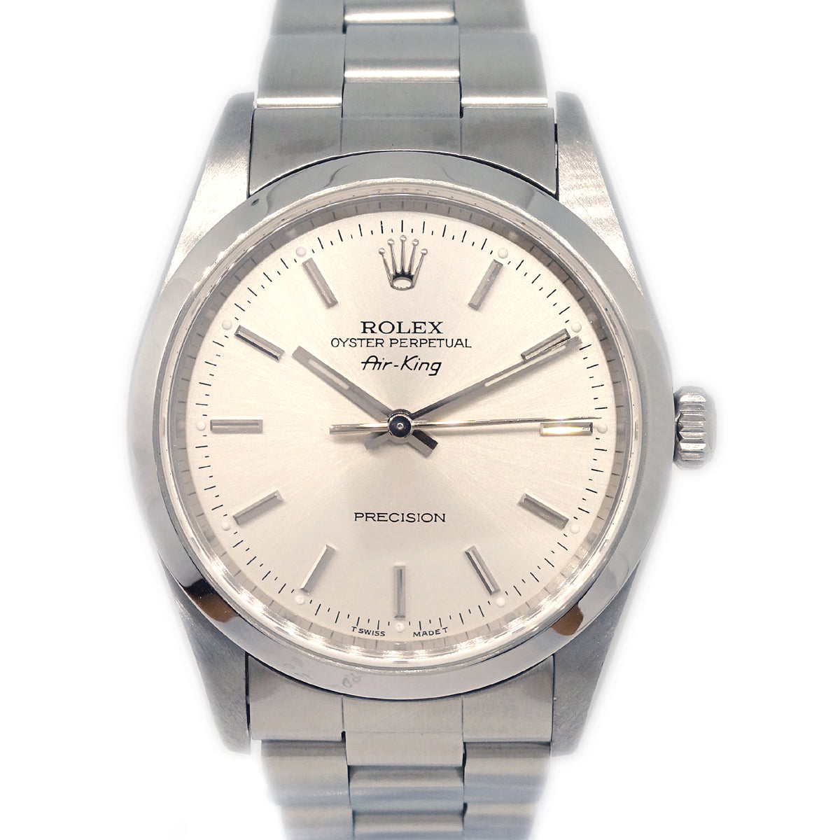 Rolex Oyster Perpetual Air-King 34mm Ref.14000 Watch SS – AMORE 