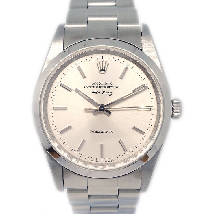Rolex Oyster Perpetual Air-King 34mm Ref.14000 Watch SS