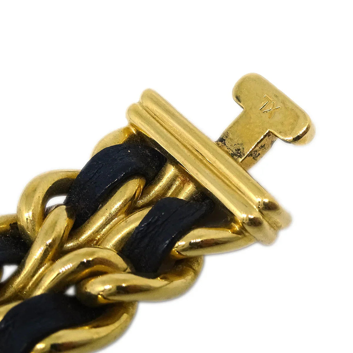 Chanel Premiere Watch Gold Black #XL