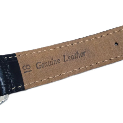 Fendi 210G Watch Black SS Leather