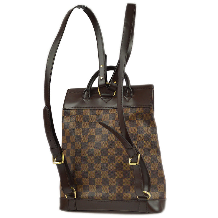 Louis Vuitton 2004 Damier Soho Backpack N51132