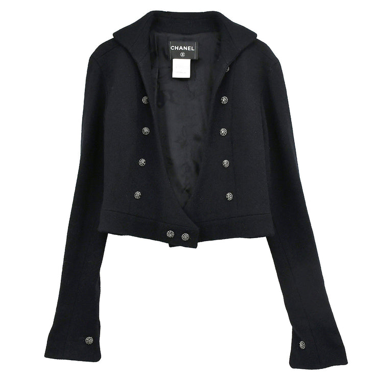 Chanel Jacket Black 08A #38