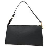 Louis Vuitton 2001 Black Epi Pochette Accessoires Pouch Handbag M52982