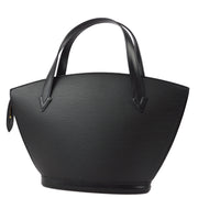 Louis Vuitton 2002 Black Epi Saint Jacques Tote Handbag M52272