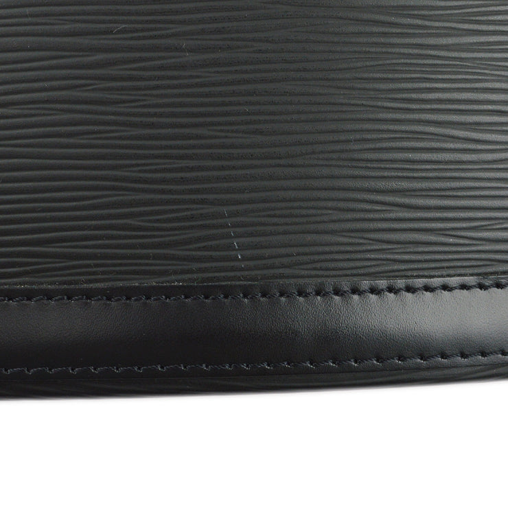 Louis Vuitton 2002 Black Epi Saint Jacques Tote Handbag M52272