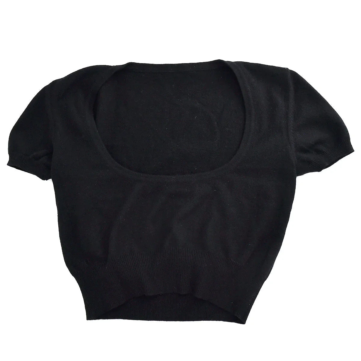 Chanel Sweater Black 95A #42