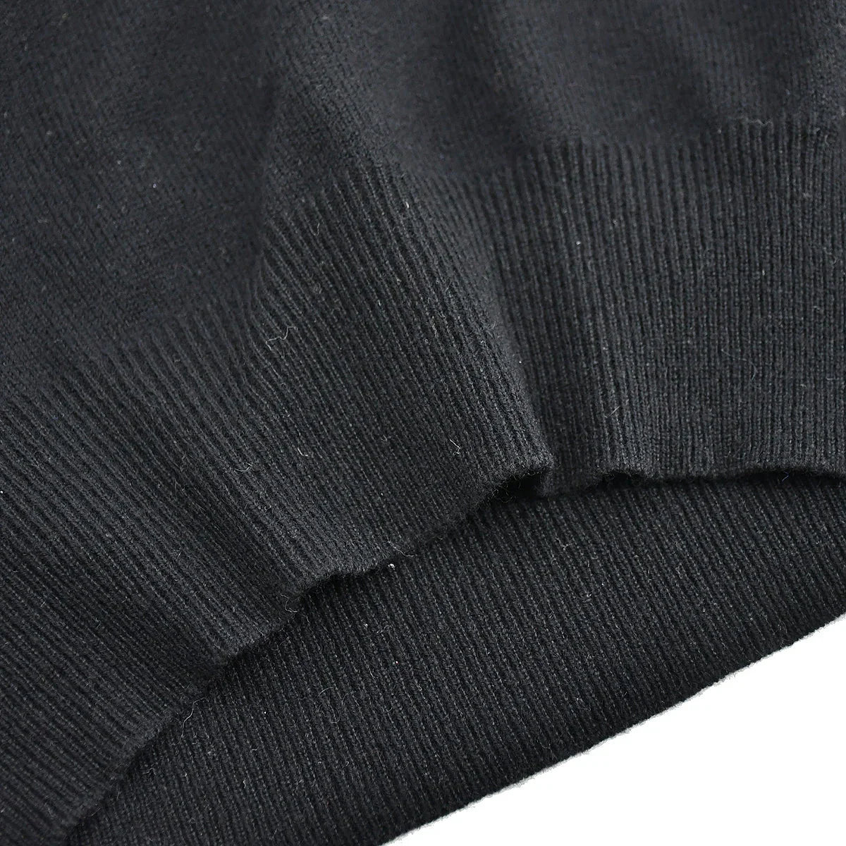 Chanel Sweater Black 95A #42
