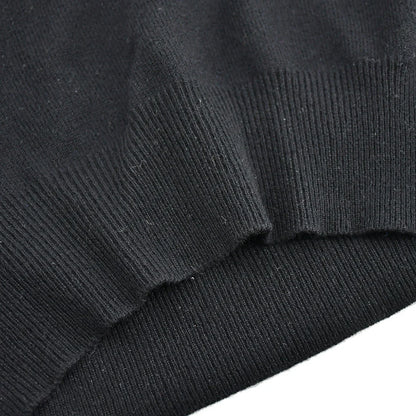 Chanel Sweater Black 95A #42