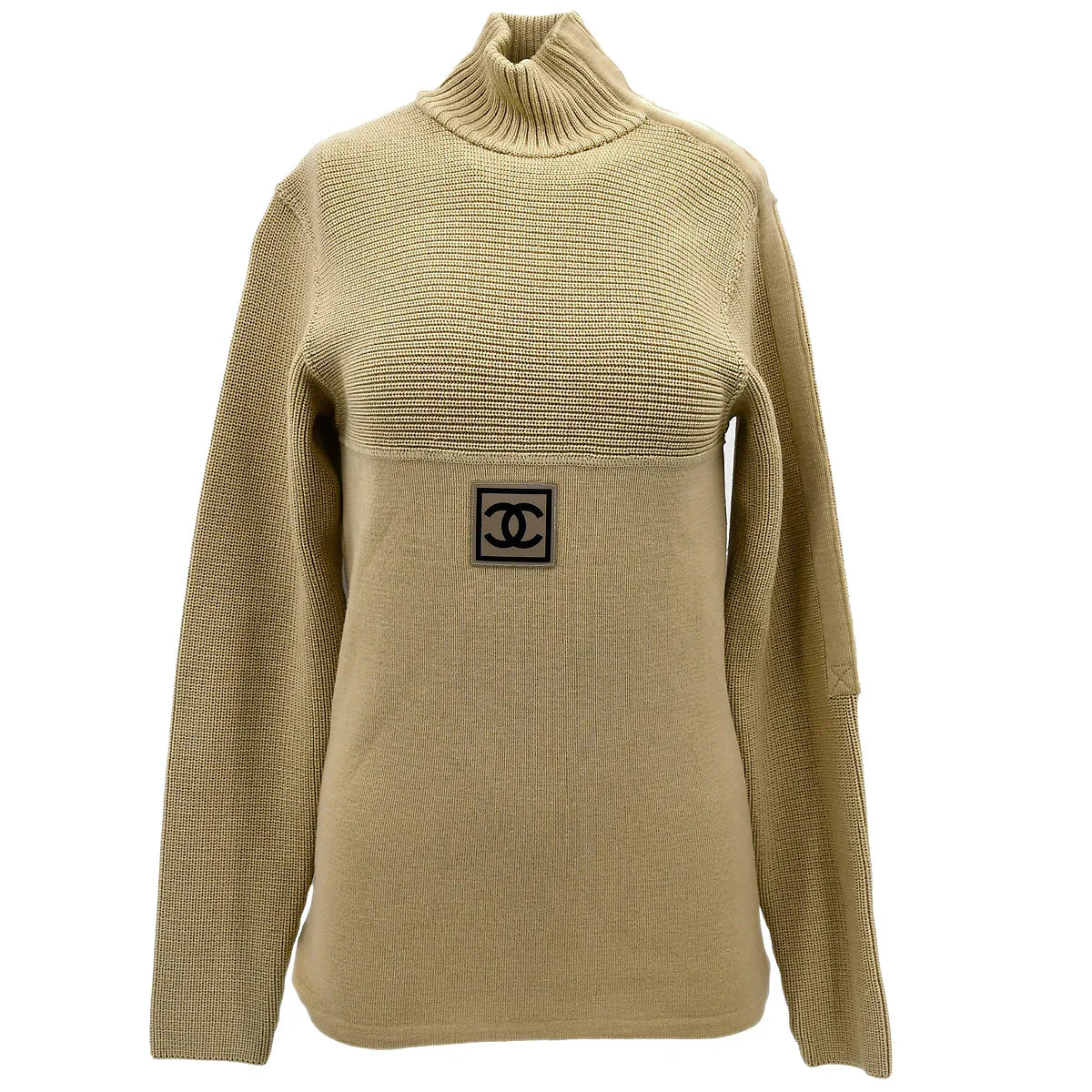 Chanel Sport Line Sweater Beige 02A #38