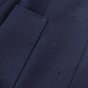 Burberrys Double Breasted Jacket Navy
