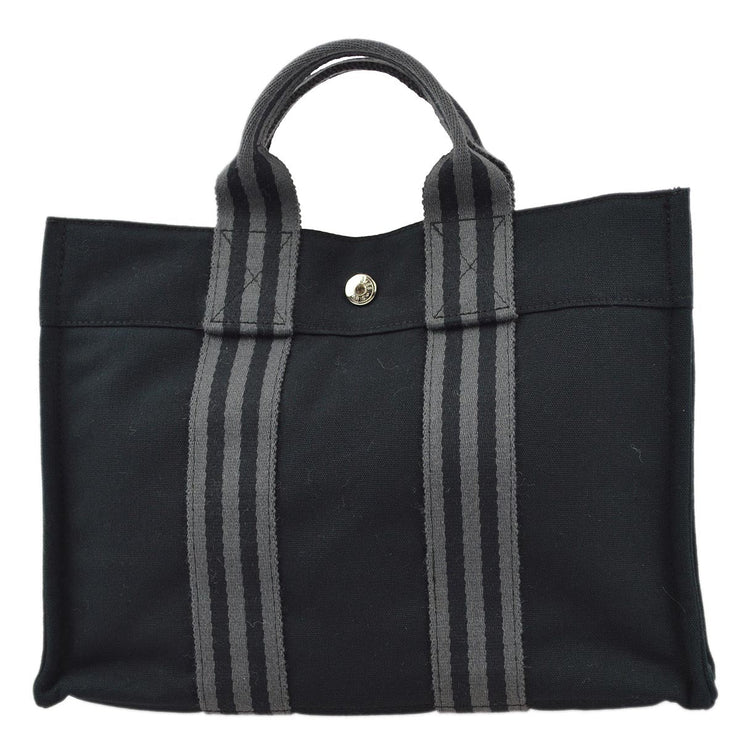 Hermes Black Fourre-tout PM Tote Handbag
