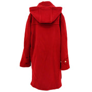 Hermes Hooded Coat Red #46