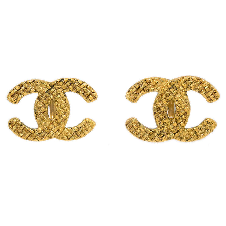 Chanel Gold CC Earrings Clip-On 29/2878