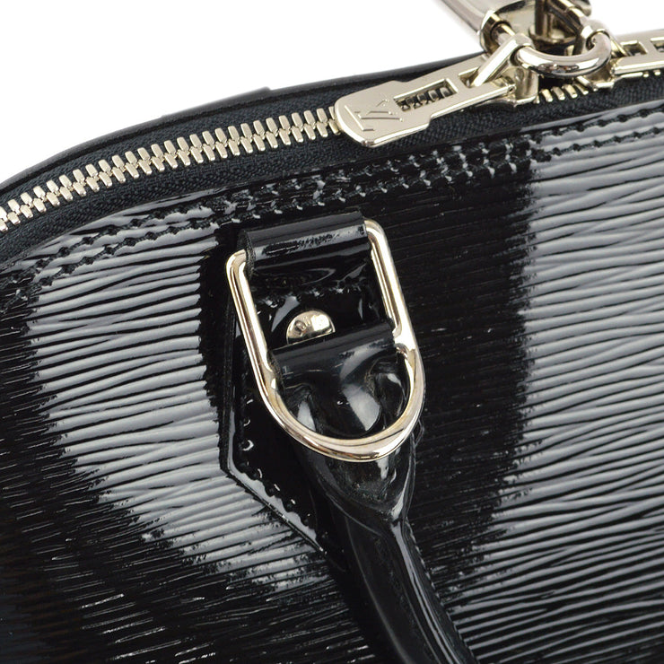 Louis Vuitton 2011 Black Epi Electric Alma PM Handbag M4032N