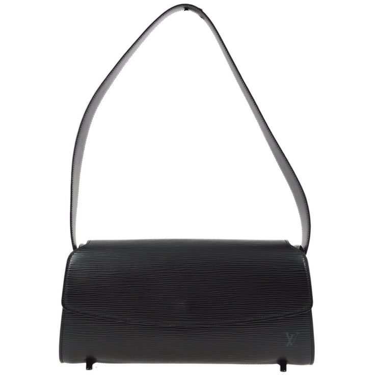 Louis Vuitton 1996 Black Epi Nocturne PM Shoulder Bag M52182