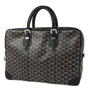 Goyard Black Ambassade GM Briefcase Business Handbag