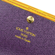 Louis Vuitton 1994 Yellow Epi Porte Monnaie Credit Wallet M63579