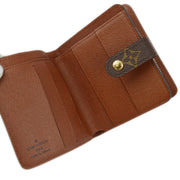 Louis Vuitton 2001 Monogram Compact Zip Wallet M61667