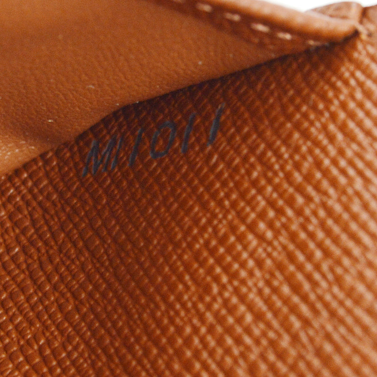 Louis Vuitton 2001 Monogram Compact Zip Wallet M61667