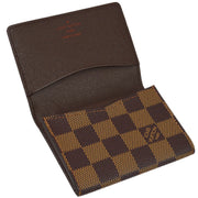 Louis Vuitton 2004 Damier Enveloppe Carte De Visite Card Case N62920 Small Good