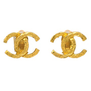 Chanel Gold CC Earrings Clip-On