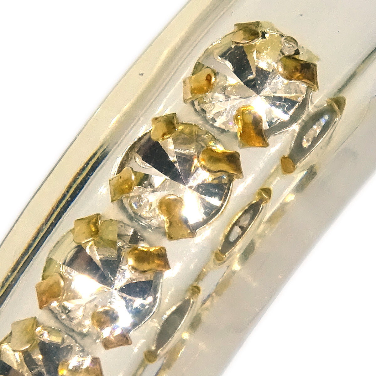 CHANEL バングル 25P Chanel Bangle Rhinestone Clear 05P – AMORE Vintage Tokyo