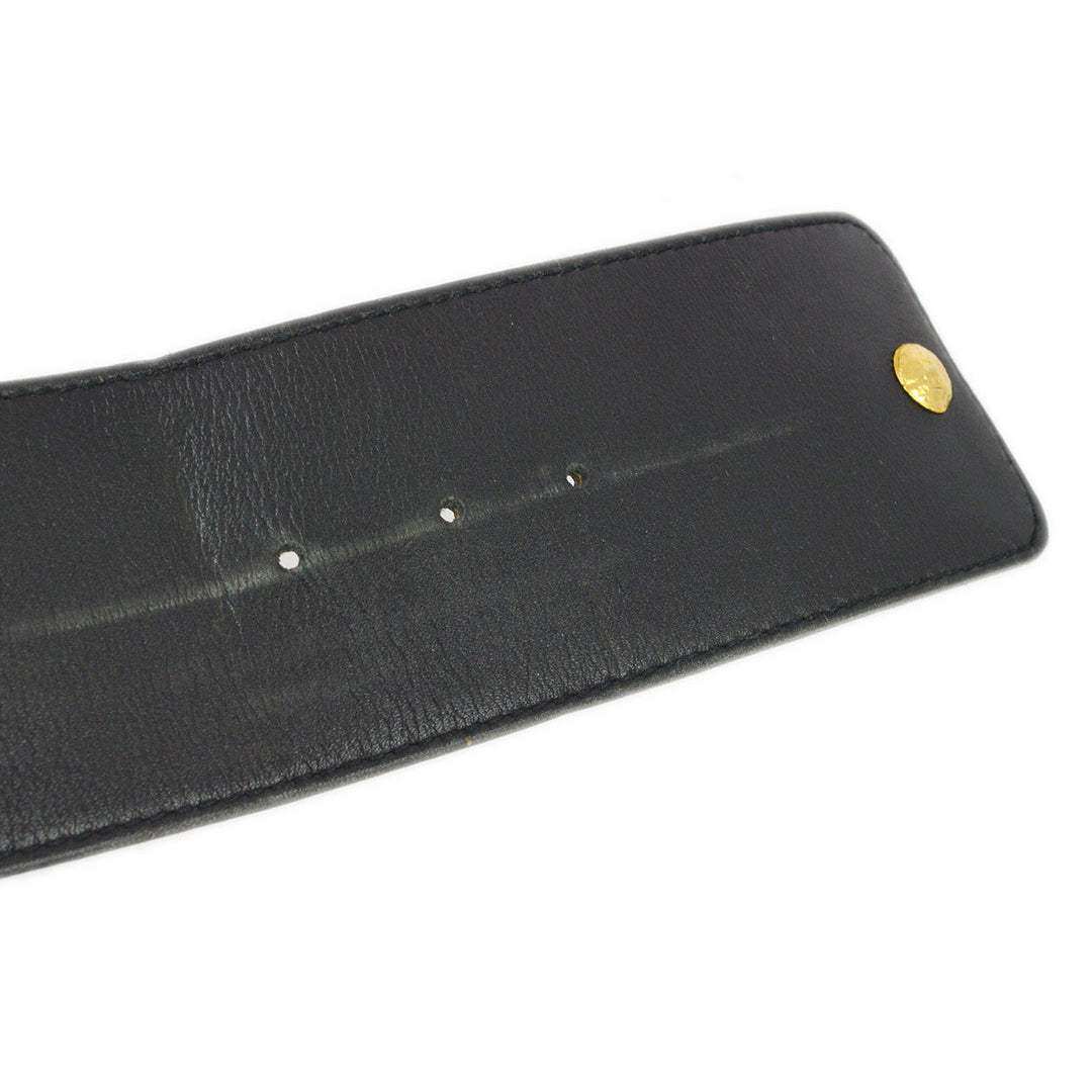 Chanel Buckle Belt Black 93P #70/28 Small Good – AMORE