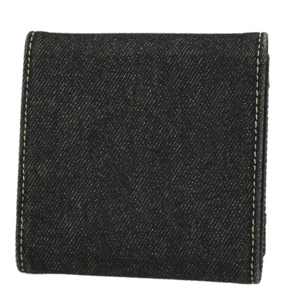 Christian Dior 2001 Indigo Denim Wallet Purse